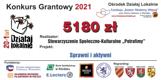 granty DZIALAJ LOKALNIE 202109
